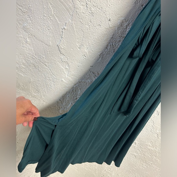 Loft aqua green midi dress - Picture 5 of 7